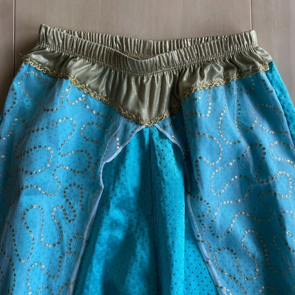 Vintage 2000s Disney Store Aladdin Jasmine Girls Pants‎ - Size Medium (7/8) - Picture 3 of 7